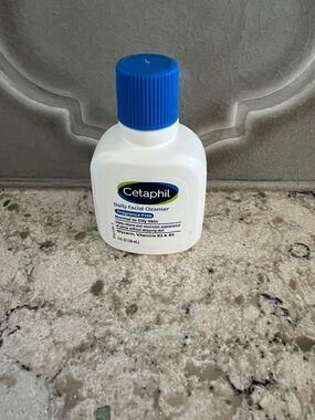4/$14 Cetaphil Daily Facial Cleanser, Travel Size 1 fl oz, NEW